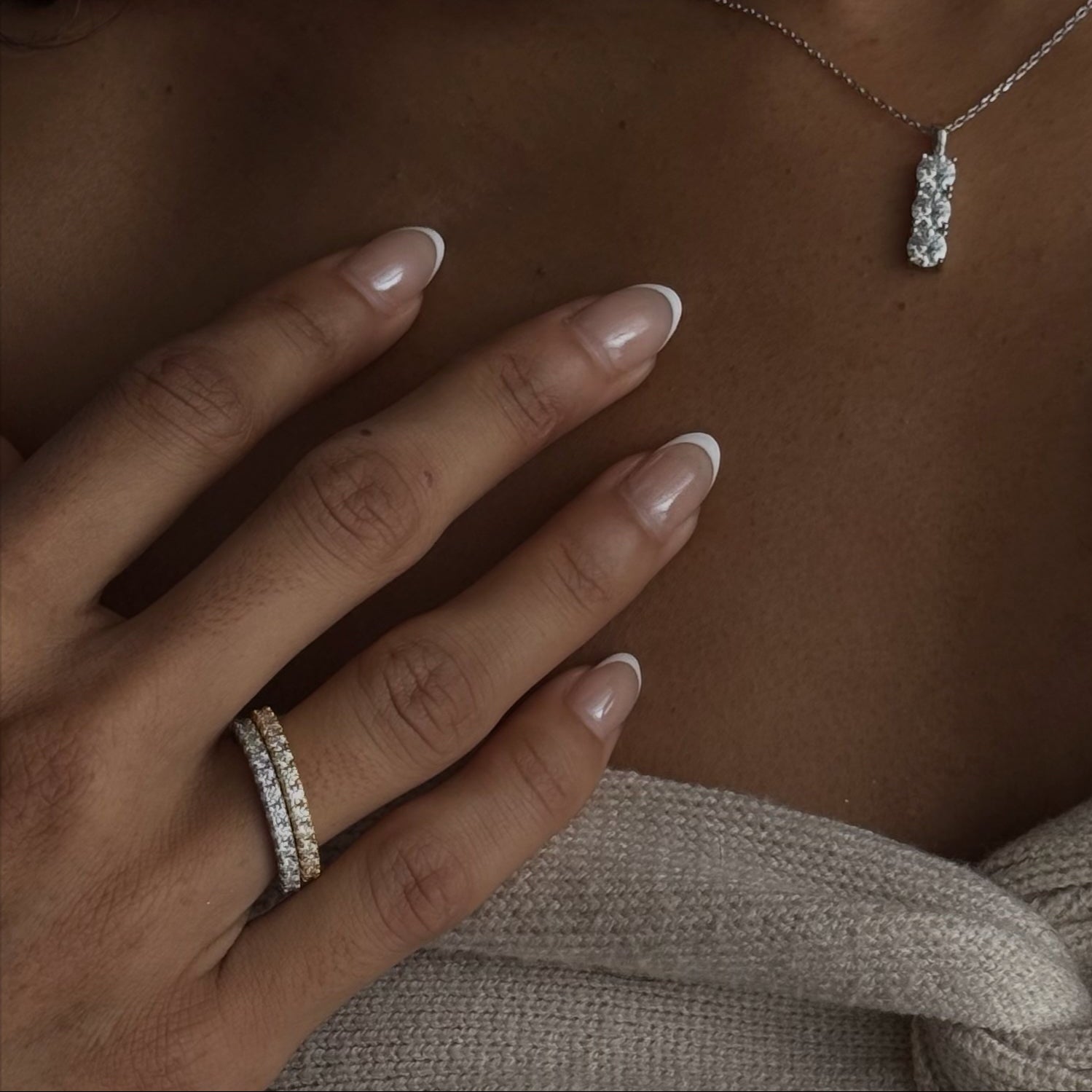 The Betty Band | Timeless Stackable Moissanite Ring