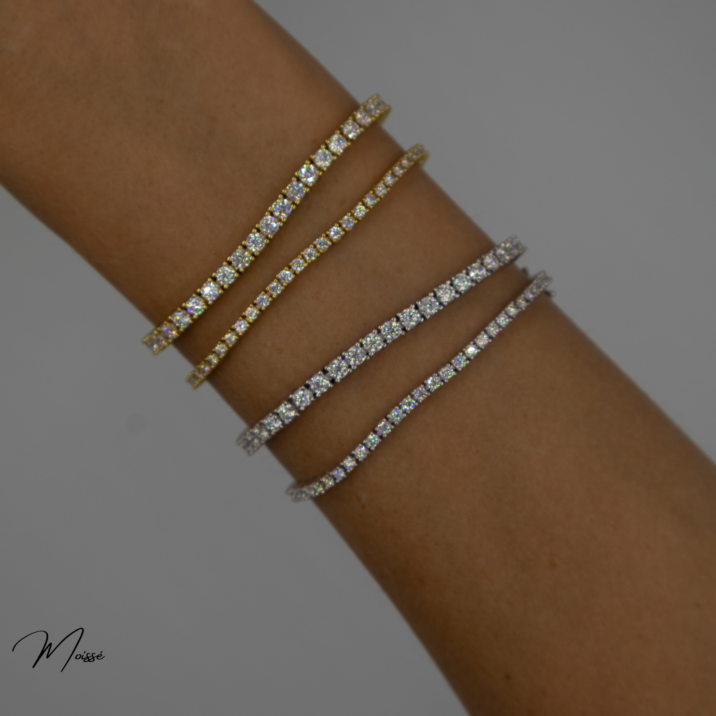 The Jillian Tennis Bracelet | Timeless Moissanite Tennis Bracelet