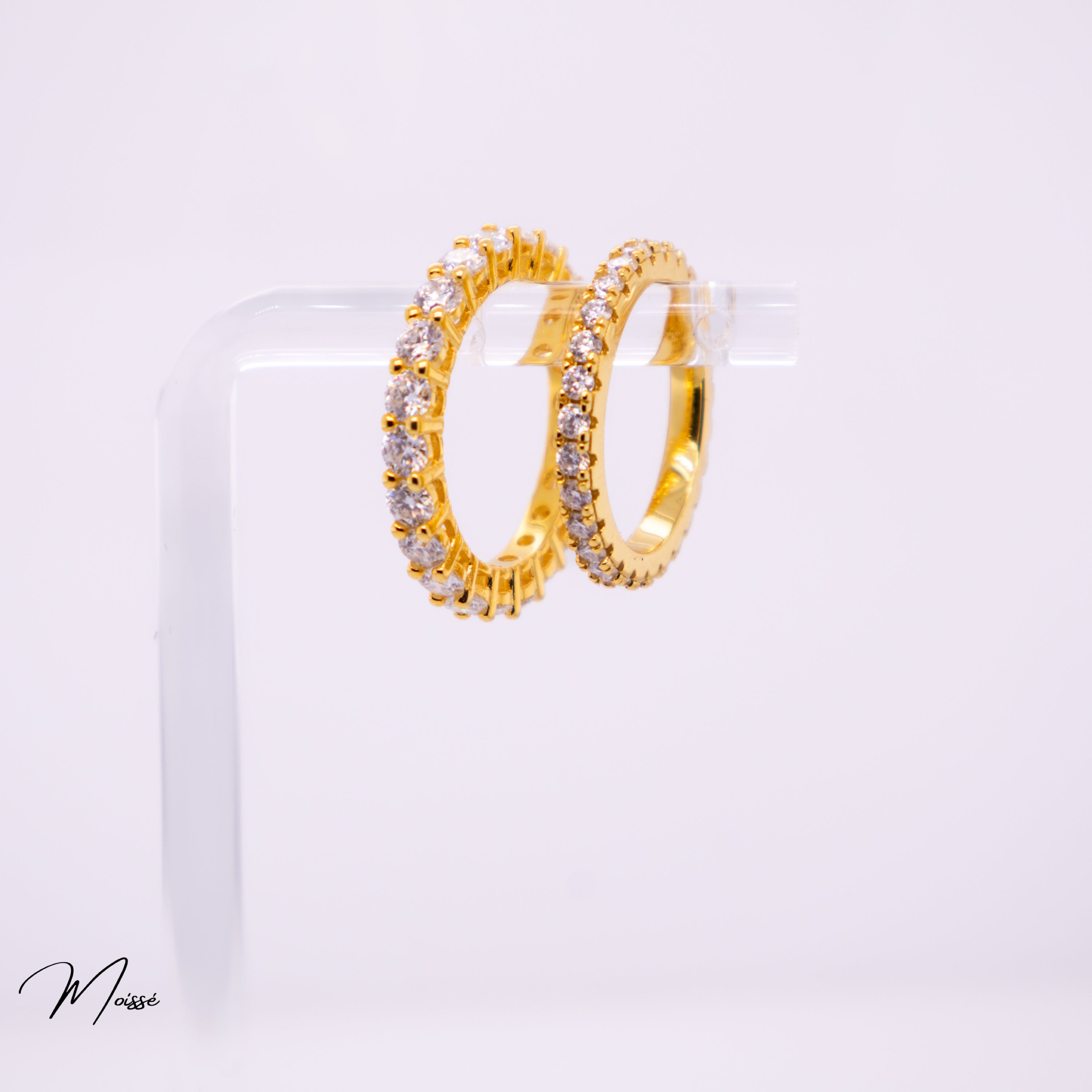 The Betty Band | Timeless Stackable Moissanite Ring