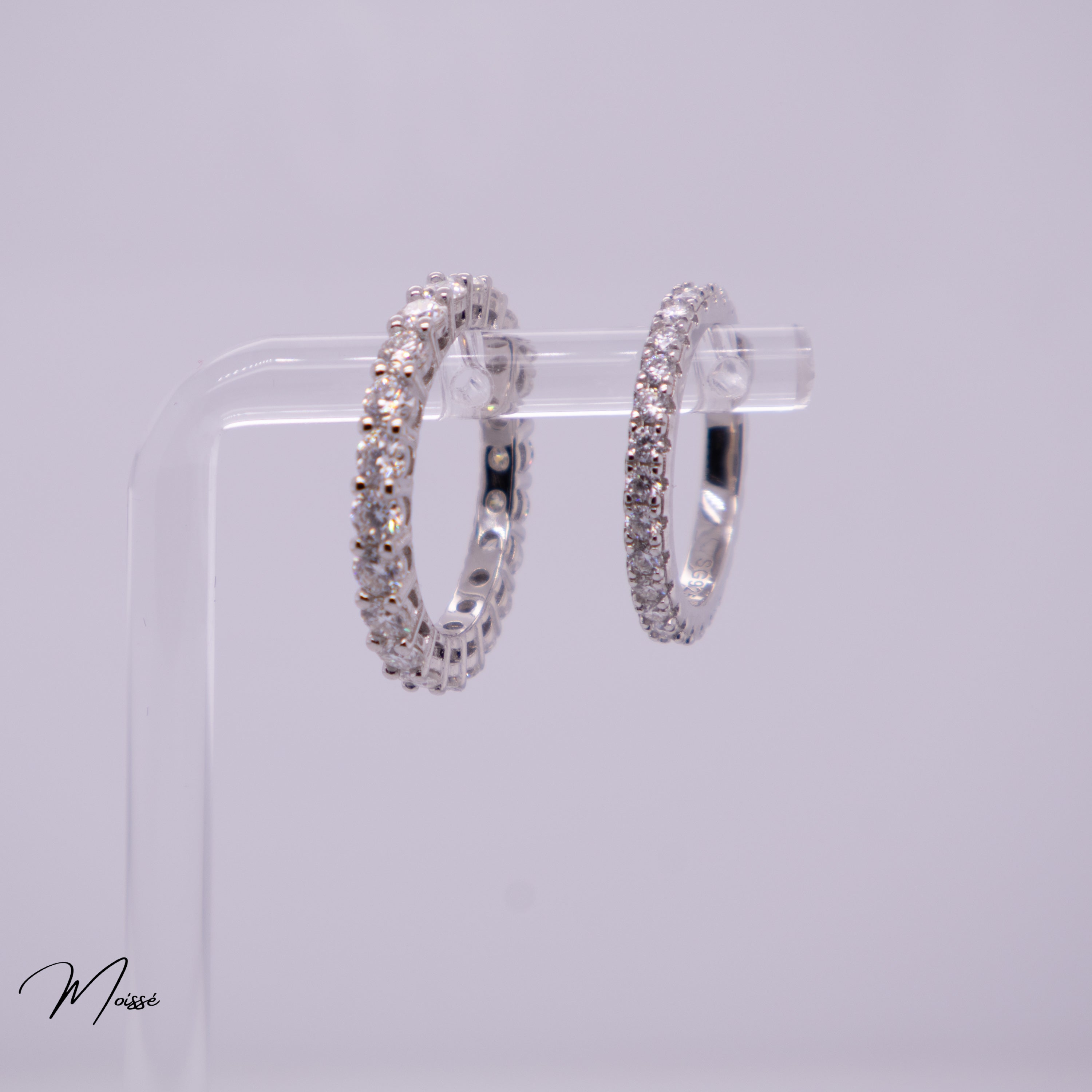 The Betty Band | Timeless Stackable Moissanite Ring