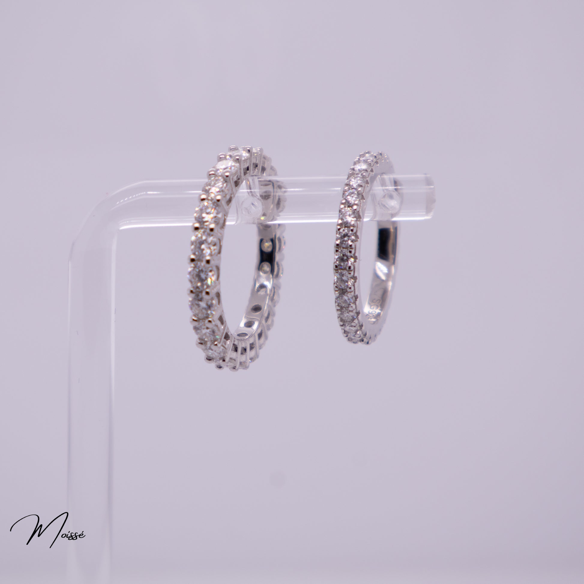 The Betty Band | Timeless Stackable Moissanite Ring